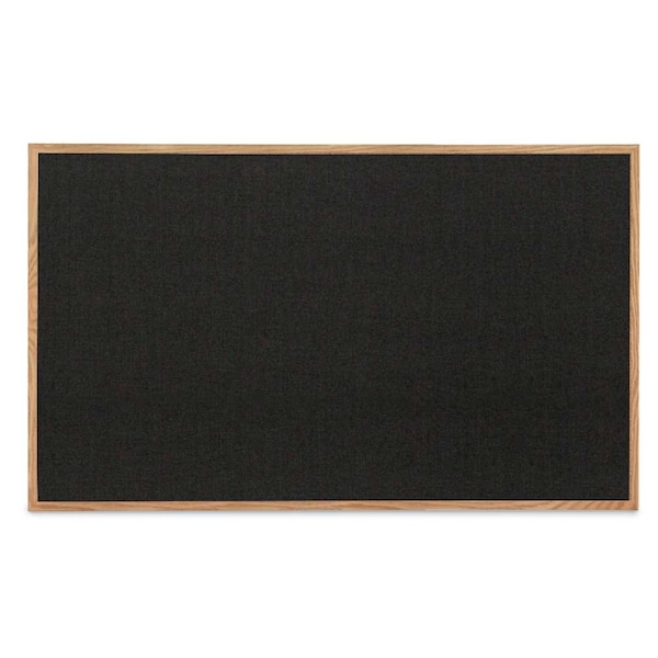 Combo Board, 18"x24", Bronze Frame/Black Porcelain & Rubber